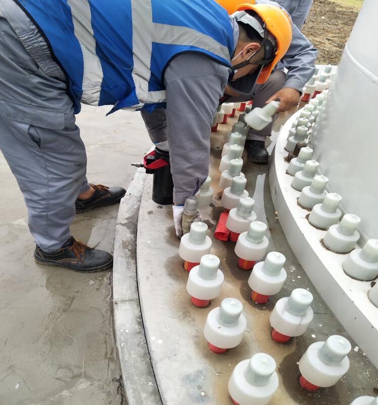 M36雙級拉伸器應用于風力發電